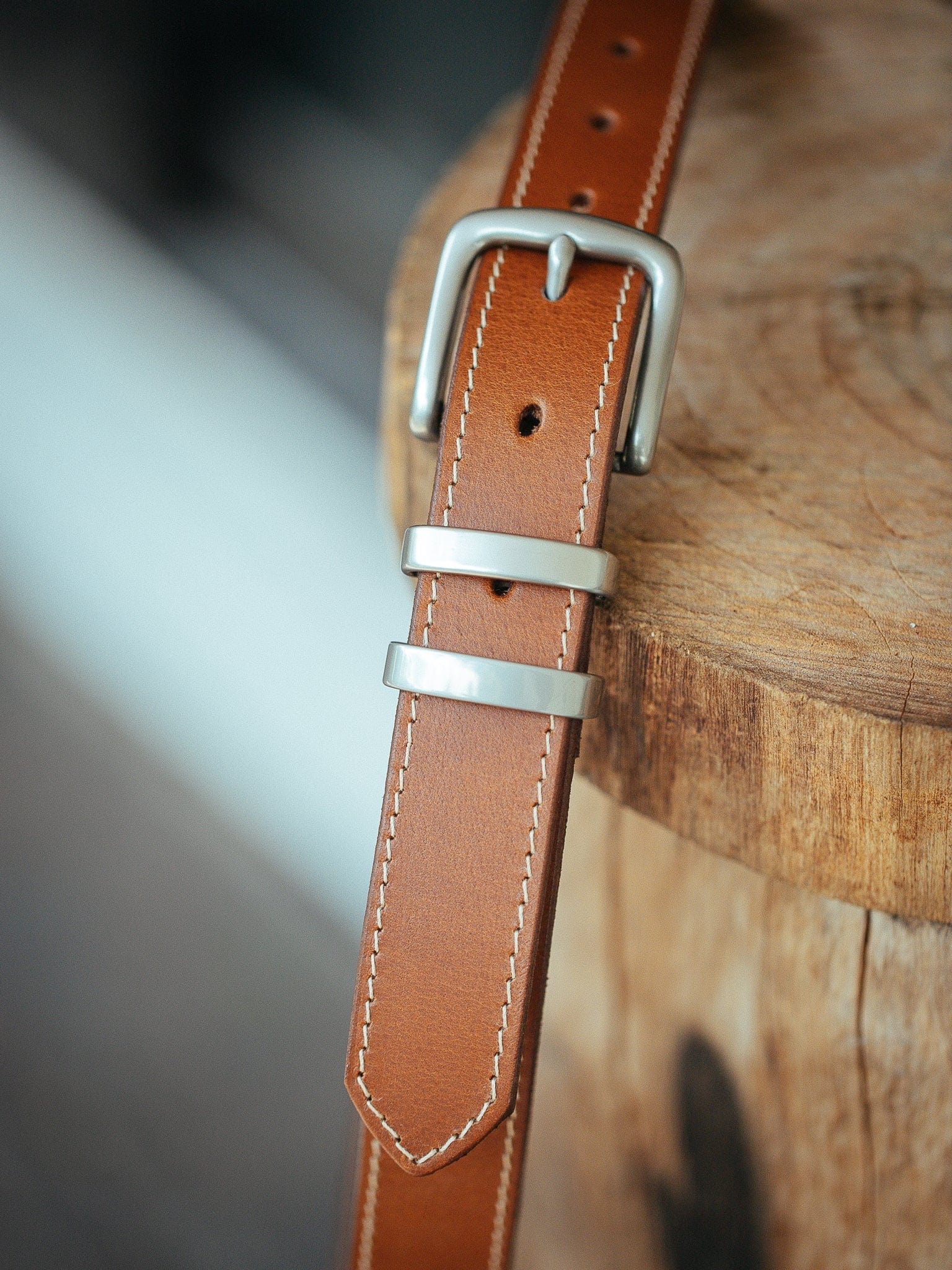 The Real McCaul Leathergoods Belts Rancher Belt 32mm - Tan Australian Made Australian Owned Australian Made Solid Leather Full Grain Rancher Belt- Black