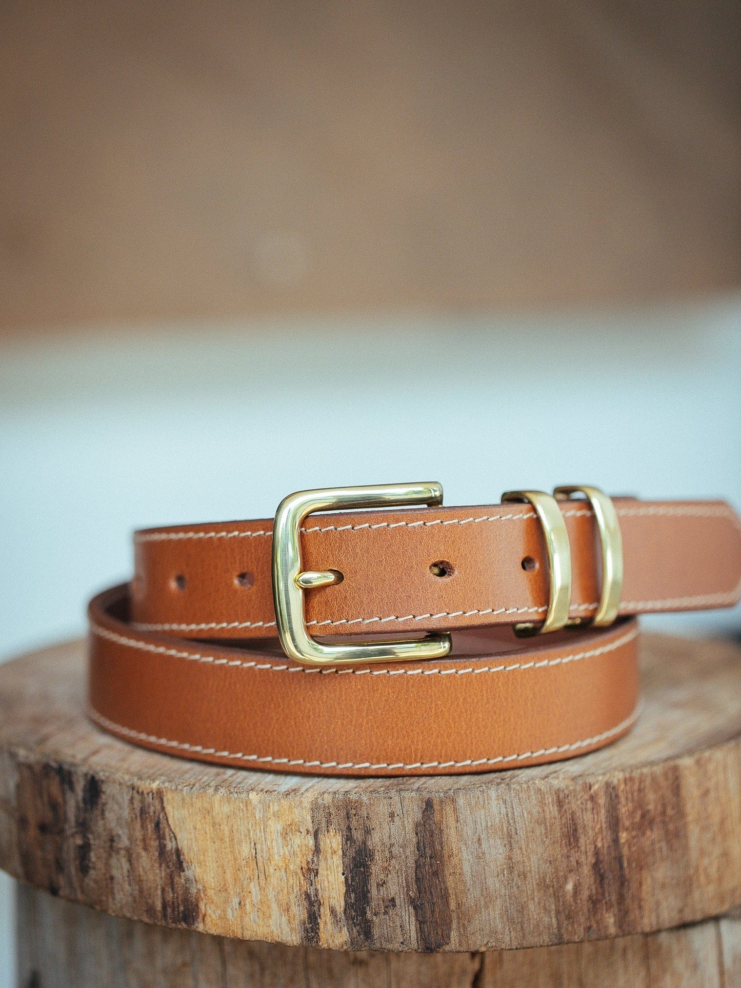 The Real McCaul Leathergoods Belts Rancher Belt 32mm - Tan Australian Made Australian Owned Australian Made Solid Leather Full Grain Rancher Belt- Black
