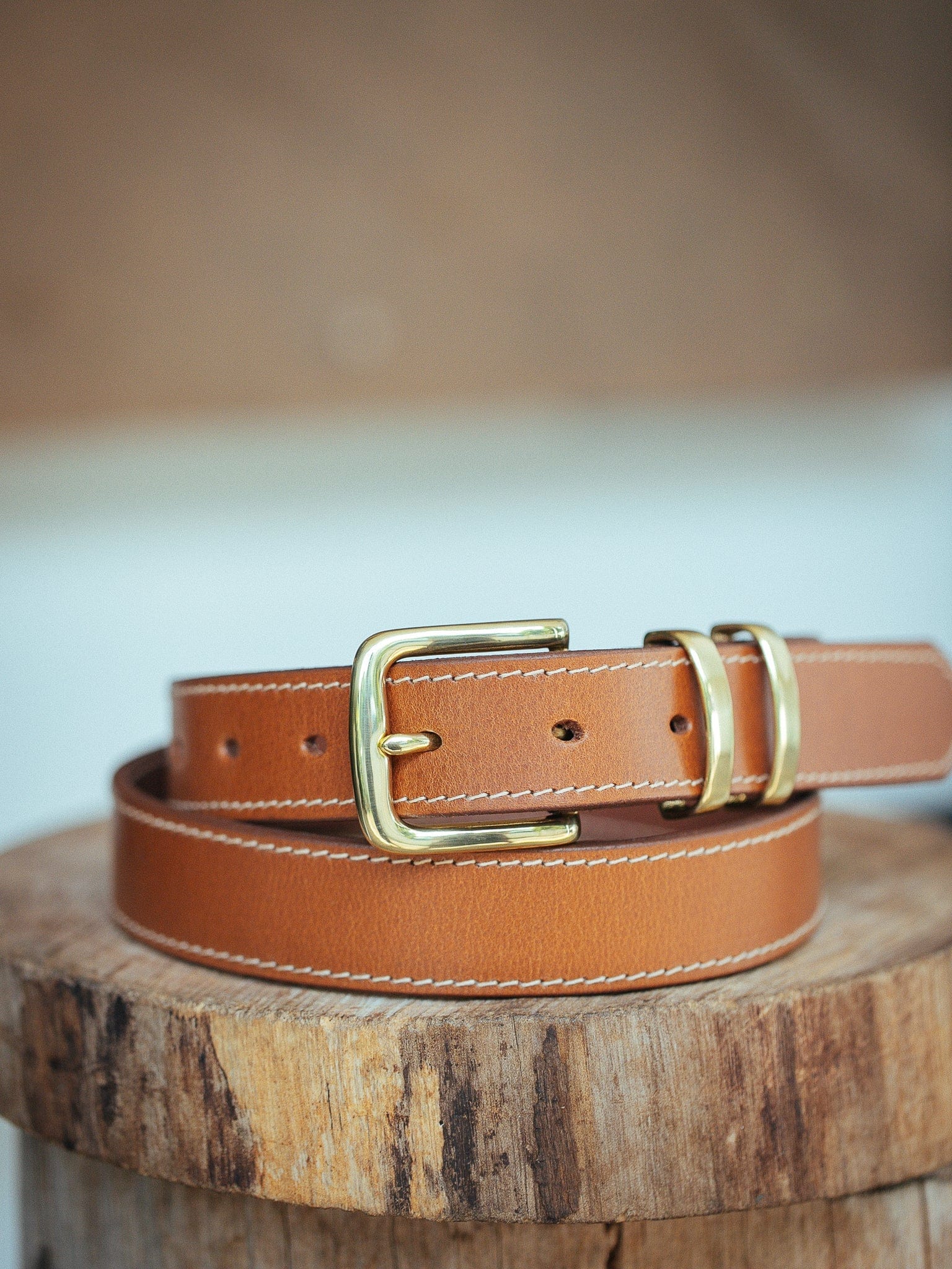 The Real McCaul Leathergoods Belts Rancher Belt 32mm - Tan Australian Made Australian Owned Australian Made Solid Leather Full Grain Rancher Belt- Black