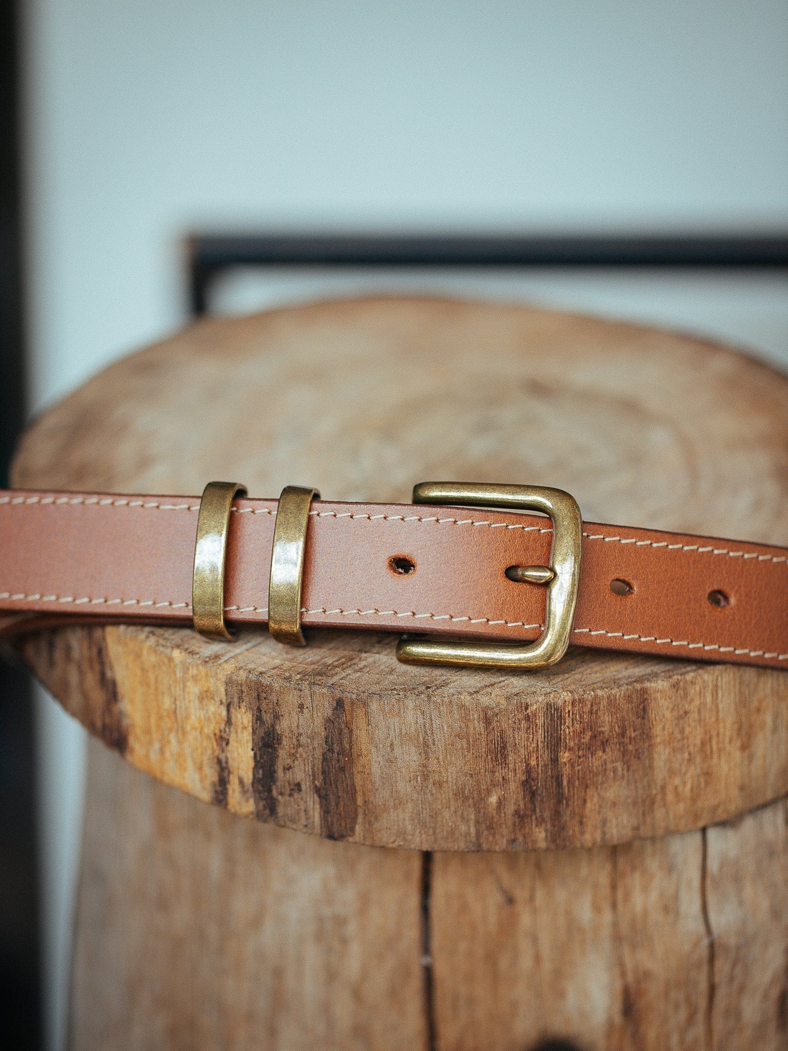 The Real McCaul Leathergoods Belts Rancher Belt 32mm - Tan Australian Made Australian Owned Australian Made Solid Leather Full Grain Rancher Belt- Black
