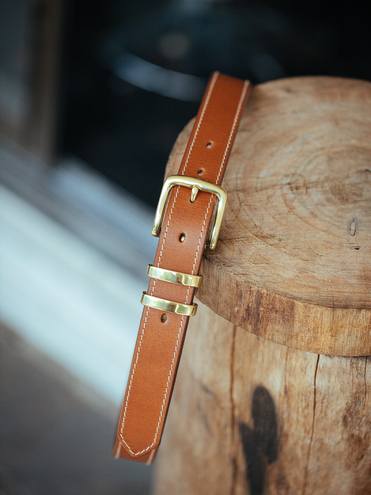 The Real McCaul Leathergoods Belts Rancher Belt 32mm - Tan Australian Made Australian Owned Australian Made Solid Leather Full Grain Rancher Belt- Black