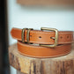 The Real McCaul Leathergoods Belts Rancher Belt 32mm - Tan Australian Made Australian Owned Australian Made Solid Leather Full Grain Rancher Belt- Black