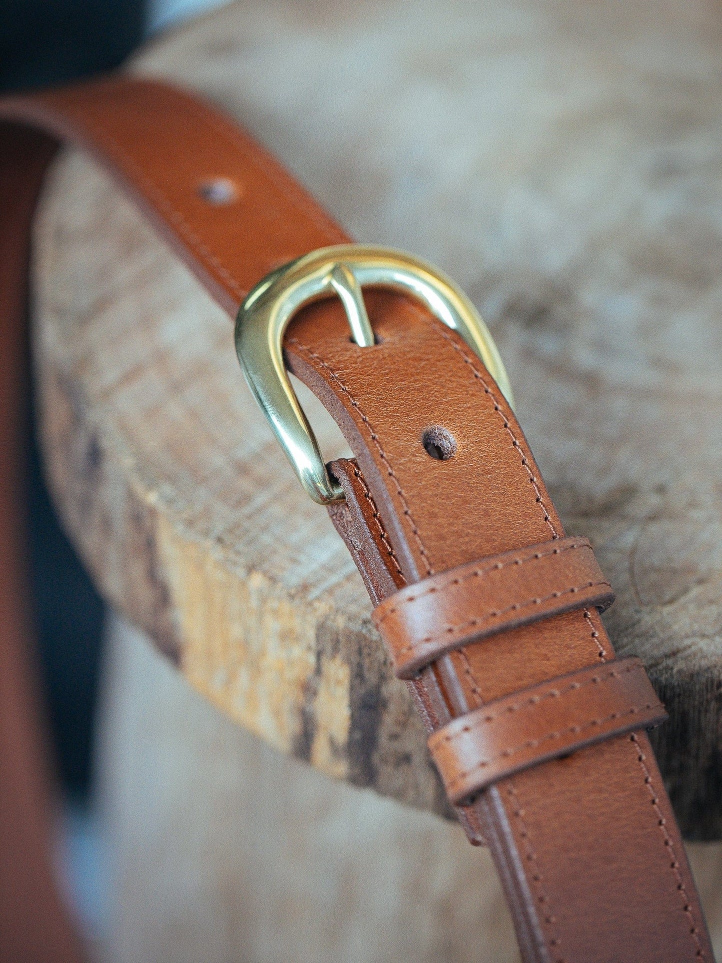 The Real McCaul Leathergoods Belts Savvy Narrow Dress Belt 32mm - Tan Australian Made Australian Owned Australian Made Solid Leather Full Grain Dress Belt- Black