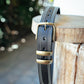 The Real McCaul Leathergoods Belts Serge Belt 38mm - Double Stitch - Black Australian Made Australian Owned Australian Made Solid Leather Full Grain Rancher Belt- Black