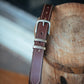 The Real McCaul Leathergoods Belts Silver / 28" (71cm) Rancher Belt 32mm - Cognac Australian Made Australian Owned Australian Made Solid Leather Full Grain Rancher Belt- Black