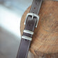 The Real McCaul Leathergoods Belts Silver / 28" (71cm) Rancher Belt 35mm - Dark Brown Australian Made Australian Owned Australian Made Solid Leather Full Grain Rancher Belt- Black