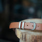 The Real McCaul Leathergoods Belts Standard 30mm Belt - Double Keeper - Tan Australian Made Australian Owned Solid Leather Men's Belt - Handmade in Australia - Brass Buckle