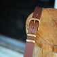 The Real McCaul Leathergoods Belts Standard 35mm Belt - Double Keeper - Cognac Australian Made Australian Owned Genuine Cowhide Leather Belt - Handmade in Australia