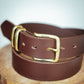 The Real McCaul Leathergoods Belts Standard 38mm Belt - Double Keeper - Cognac Australian Made Australian Owned Genuine Cowhide Leather Belt - Handmade in Australia