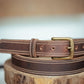 The Real McCaul Leathergoods Belts The Frank Heritage Belt - 32mm Australian Made Australian Owned Australian Made Solid Leather Full Grain Dress Belt- Black