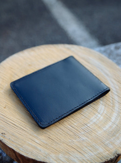 The Real McCaul Leathergoods Black Roo NoteBook Cover A7 Australian Made Australian Owned Kangaroo Leather NoteBook Cover Made In Australia