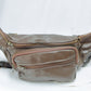 The Real McCaul Leathergoods Bum Bag Multi-Pocket Belt Bum Bag - Premium Kangaroo Australian Made Australian Owned Deluxe Leather Bum Bag Handmade in Australia YKK Zips