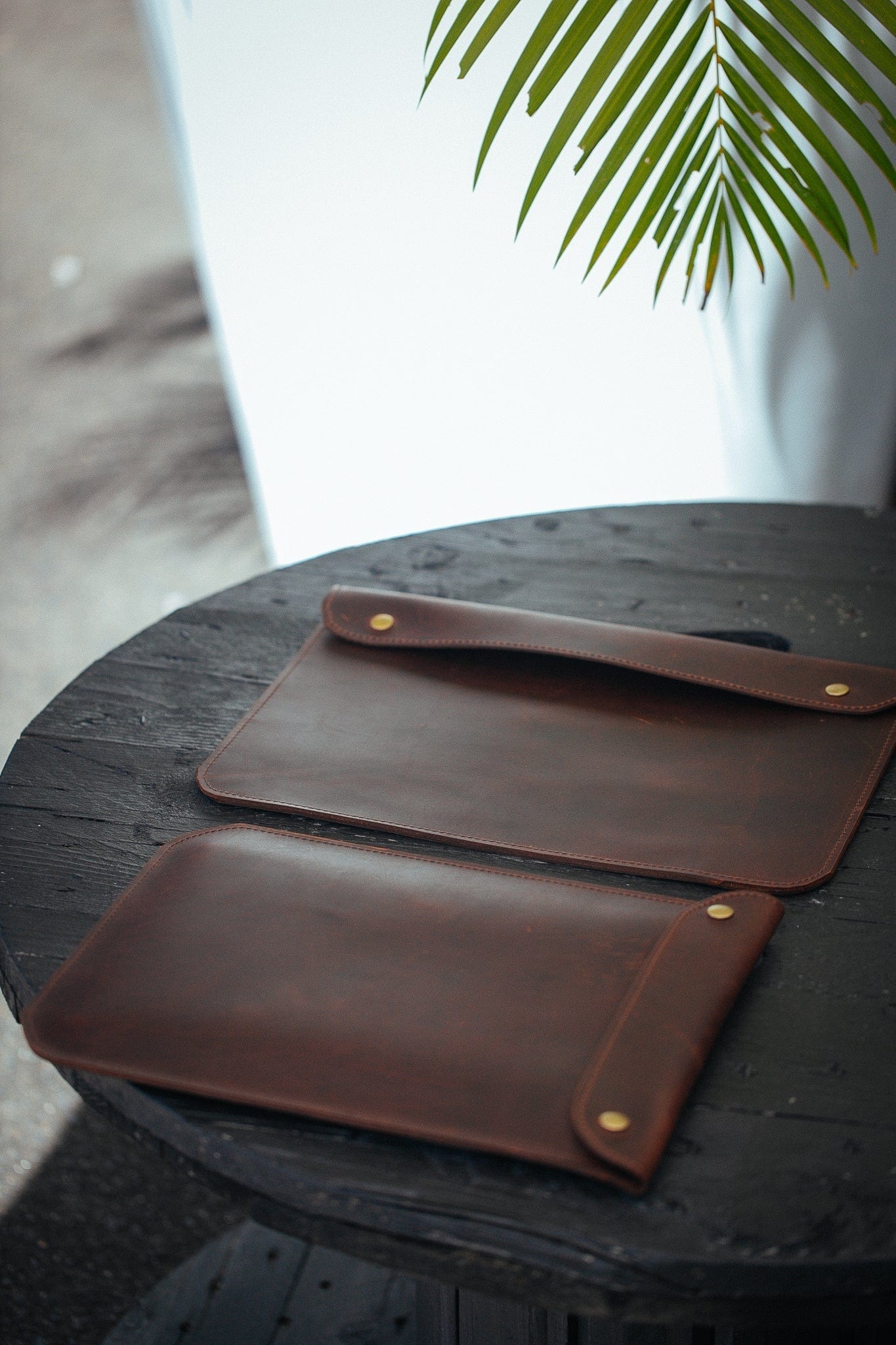 The Real McCaul Leathergoods Computer Accessories Sleeve Case for Tablet/Laptop - 15” - Horizontal Australian Made Australian Owned