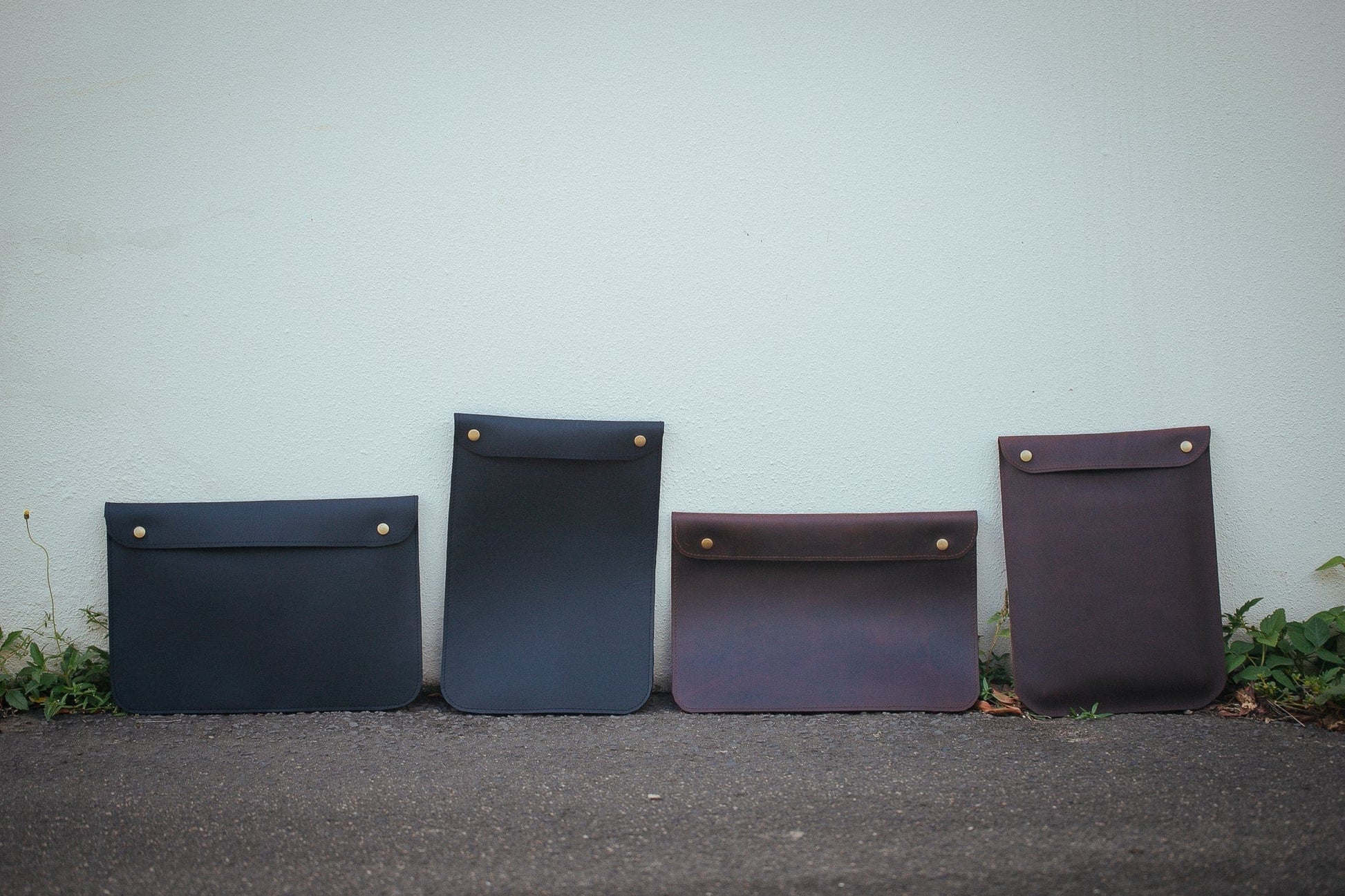 The Real McCaul Leathergoods Computer Accessories Sleeve Case for Tablet/Laptop - 15” - Vertical Australian Made Australian Owned