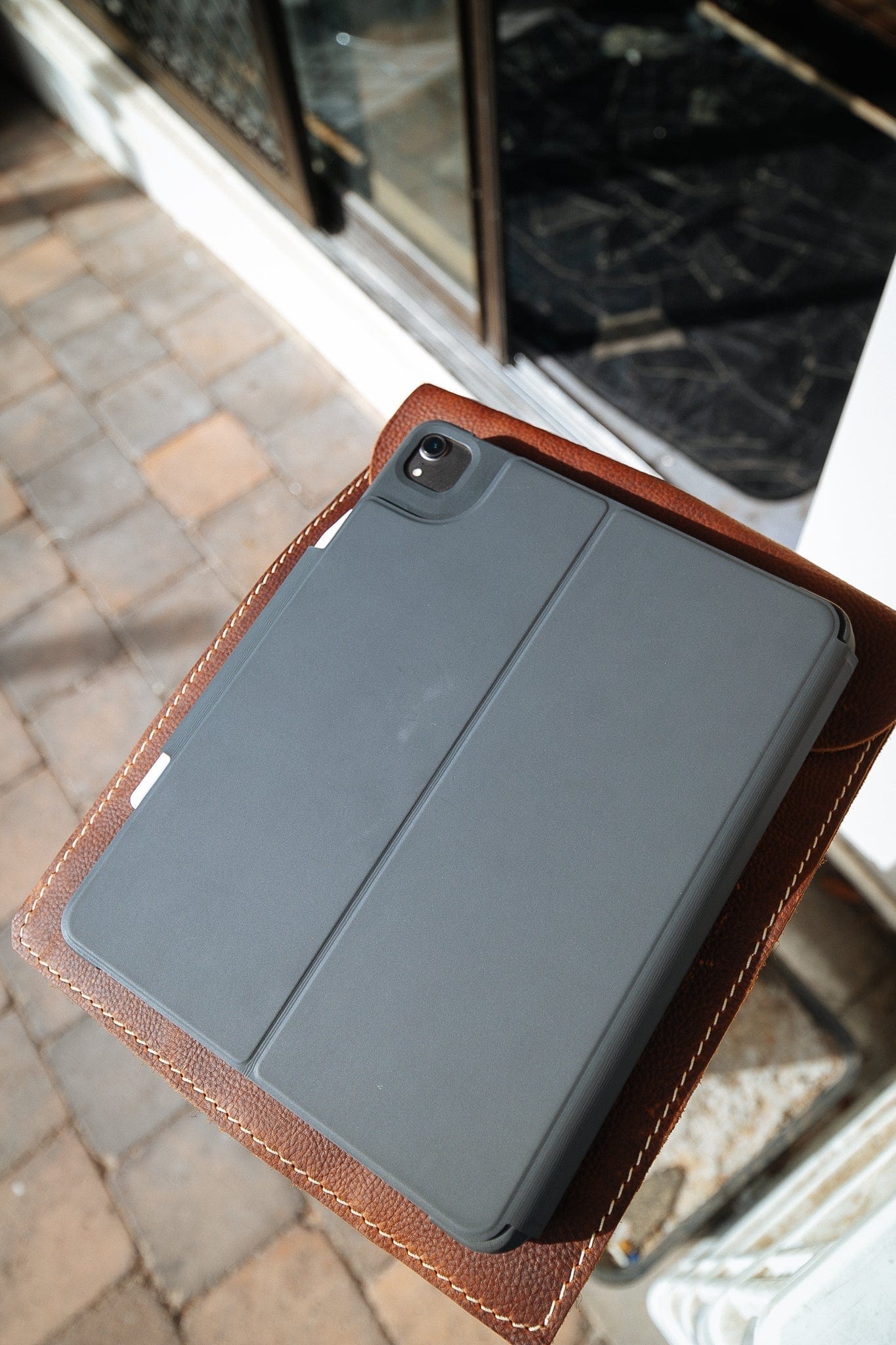 The Real McCaul Leathergoods Computer Accessories Sleeve Case for Tablet/Laptop - 15” - Vertical Australian Made Australian Owned
