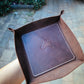 The Real McCaul Leathergoods Deluxe Valet Tray Holder Australian Made Australian Owned