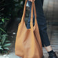 The Real McCaul Leathergoods Handbags Sling Tote Bag - Cowhide Australian Made Australian Owned Slouch Tote Bag Leather Made In Australia 