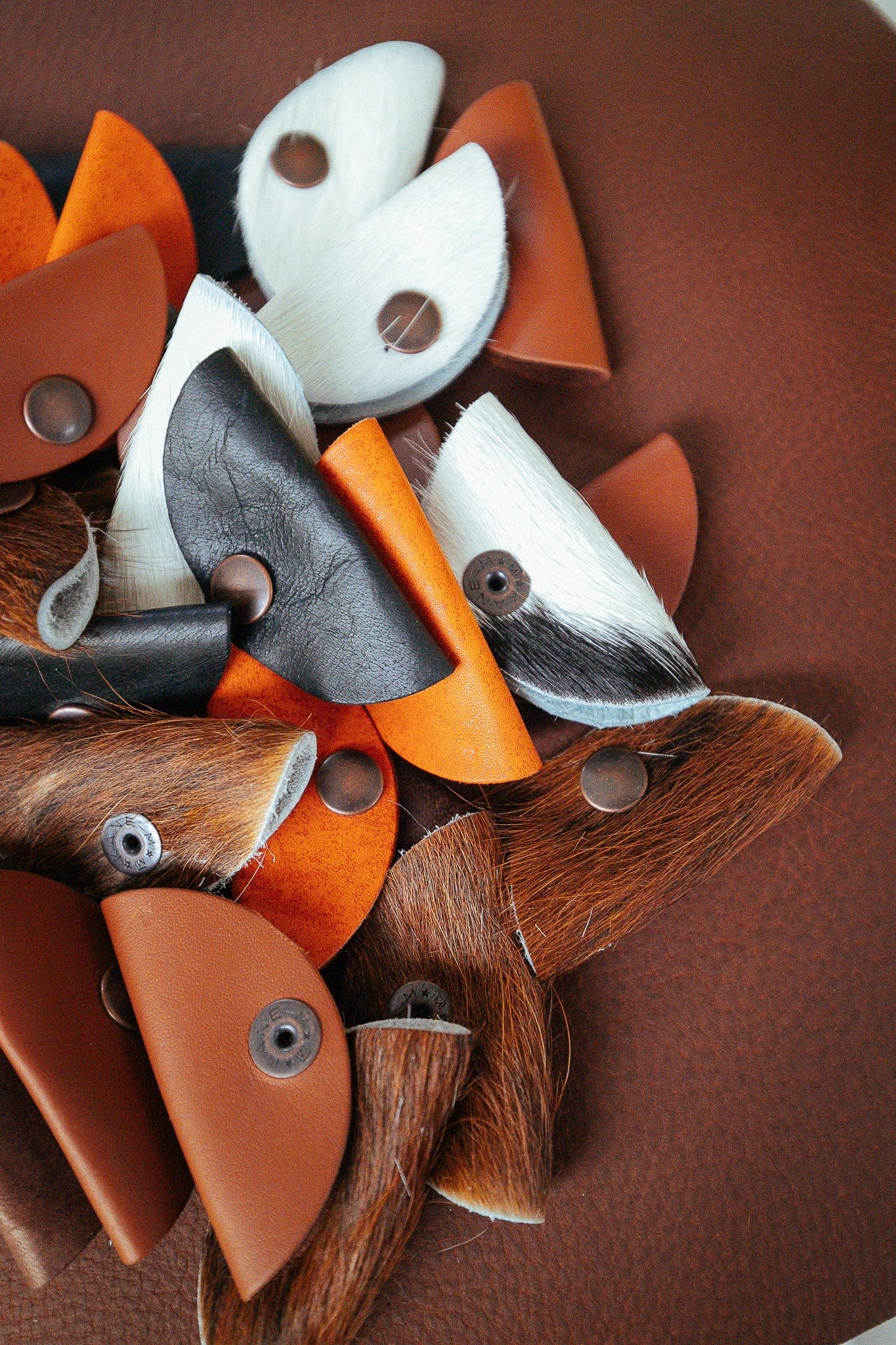 The Real McCaul Leathergoods Headphone/Cord Holder Australian Made Australian Owned