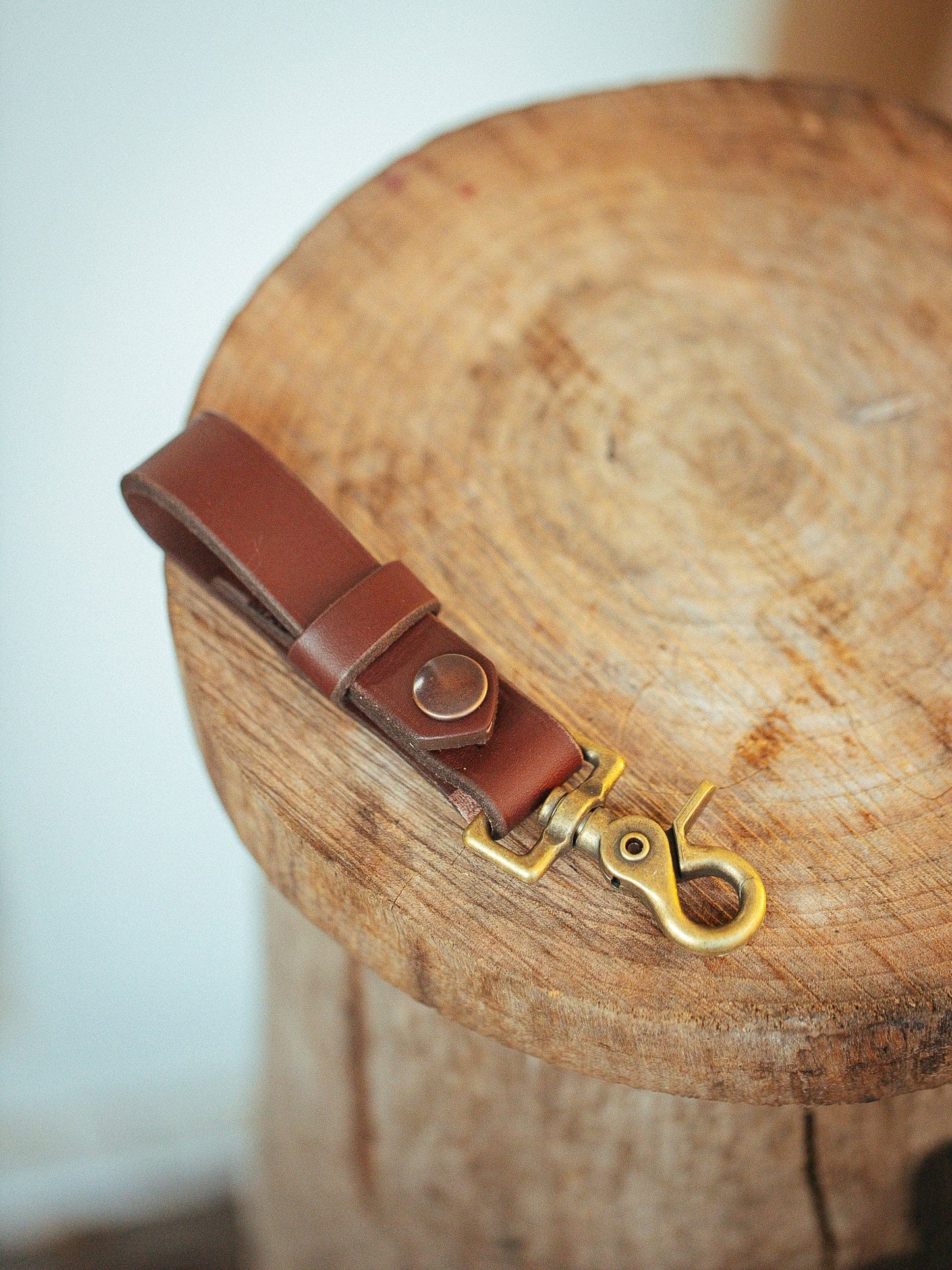 The Real McCaul Leathergoods Keyring Belt Loop Key Chain Fob Australian Made Australian Owned Leather Key Fob Holder Belt Hook Made In Australia