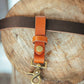 The Real McCaul Leathergoods Keyring Belt Loop Key Chain Lanyard Australian Made Australian Owned Leather Key Fob Holder Belt Hook Made In Australia