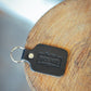 The Real McCaul Leathergoods Keyring Keyring - Branded Australian Made Australian Owned Leather Key Fob Holder Belt Hook Made In Australia