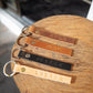 The Real McCaul Leathergoods Keyring Personalised Leather Name KeyRing Australian Made Australian Owned Personalised Leather Name Keyring Australian Made