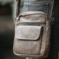 The Real McCaul Leathergoods Manbag Sydney Crossbody Satchel Australian Made Australian Owned Sydney Manbag Leather- Made In Australia- YKK Zips