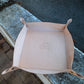 The Real McCaul Leathergoods Natural / Medium Deluxe Valet Tray Holder Australian Made Australian Owned