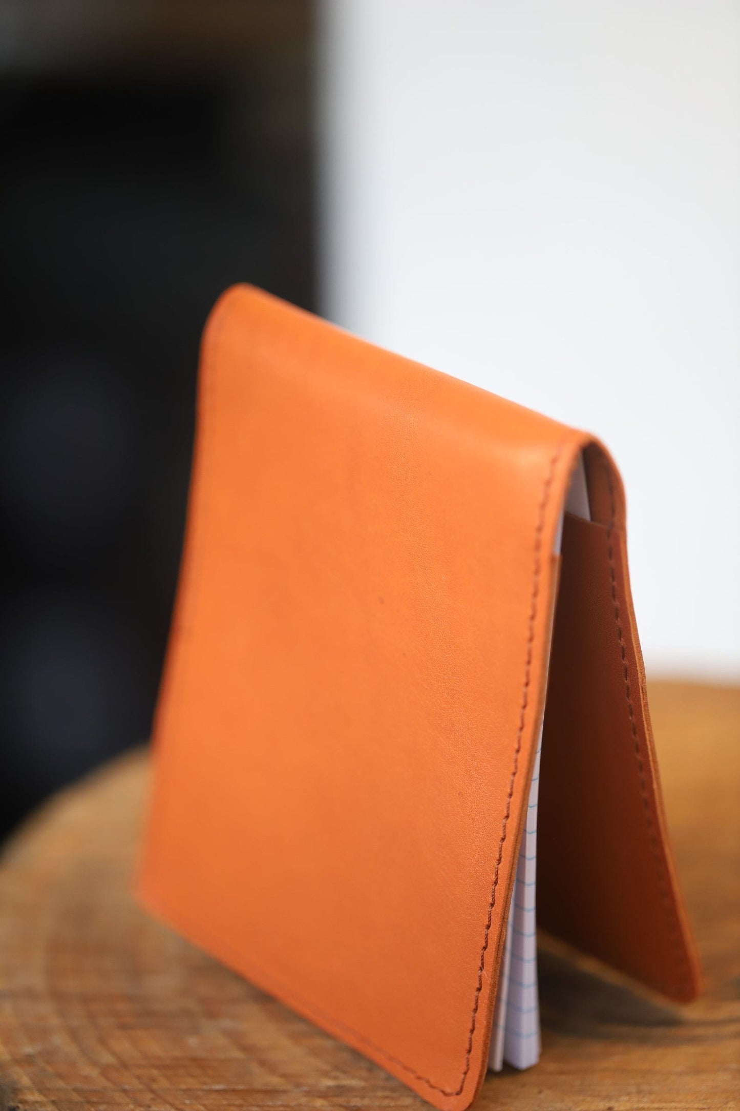 The Real McCaul Leathergoods NoteBook Cover A7 Australian Made Australian Owned Kangaroo Leather NoteBook Cover Made In Australia