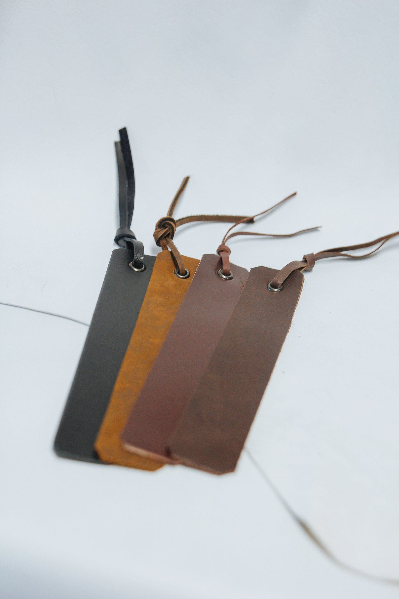 The Real McCaul Leathergoods Personalised Bookmark Australian Made Australian Owned Personalised Embossed Leather Bookmark Handmade in Australia