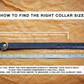The Real McCaul Leathergoods Personalised Dog Collar 38mm Wide - Tan Australian Made Australian Owned Leather Dog Collar with Brass Fittings- Australian Made
