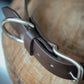 The Real McCaul Leathergoods Pet Collars & Harnesses Classic Dog Collar - 38mm - Dark Brown Australian Made Australian Owned Leather Dog Collar with Brass Fittings- Australian Made