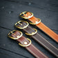 The Real McCaul Leathergoods Pet Collars & Harnesses Rancher Dog Collar - 25mm - Dark Brown Australian Made Australian Owned Australian Made Dog Collar - Solid Leather with Brass