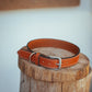 The Real McCaul Leathergoods Pet Collars & Harnesses Rancher Dog Collar - 32mm - Tan Australian Made Australian Owned Leather Dog Collar with Brass Fittings- Australian Made