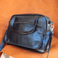 The Real McCaul Leathergoods Shoulder Bags Black Jack Satchel - Kangaroo Australian Made Australian Owned Jack Laptop Leather Travel Satchel Briefcase- Made In Australia