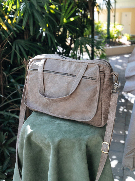 The Real McCaul Leathergoods Shoulder Bags Jack Satchel - Cowhide Australian Made Australian Owned Jack Laptop Leather Travel Satchel Briefcase- Made In Australia