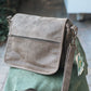 The Real McCaul Leathergoods Vintage Brown / With Hooks Zeuss Satchel - Cowhide Australian Made Australian Owned Men's Leather Satchel Made In Australia- Laptop/iPad