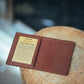 The Real McCaul Leathergoods Wallet Mid-Brown The Matt Wallet Australian Made Australian Owned The Matt Leather Wallet Made In Australia Kangaroo Leather Wallet