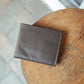 The Real McCaul Leathergoods Wallet Small Bifold Wallet - Cowhide Australian Made Australian Owned Small Bi-Fold Leather Wallet Australian Made 