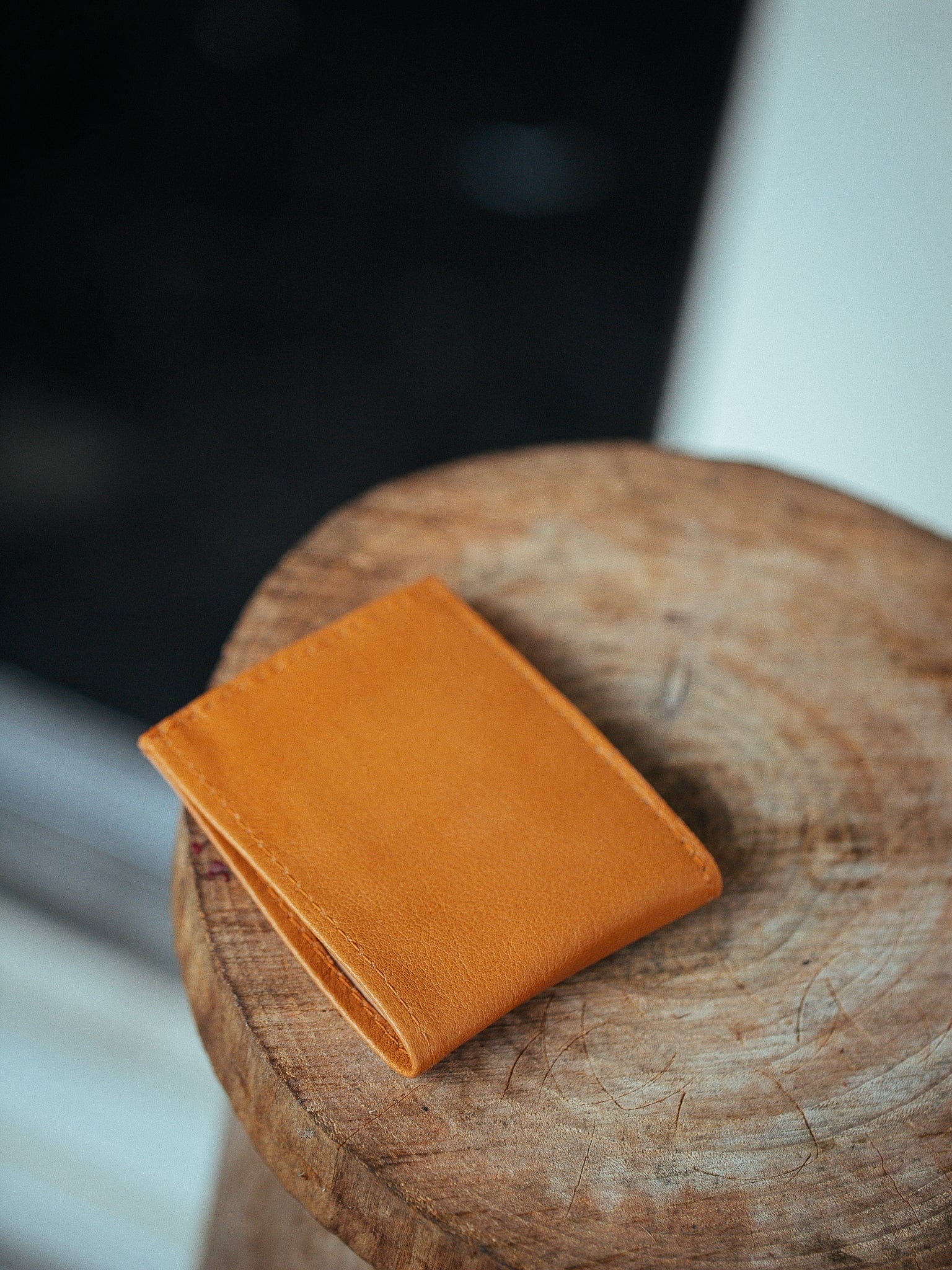 The Real McCaul Leathergoods Wallet Small Bifold Wallet - Kangaroo Australian Made Australian Owned Small Bi-Fold Wallet Australian Made - Kangaroo