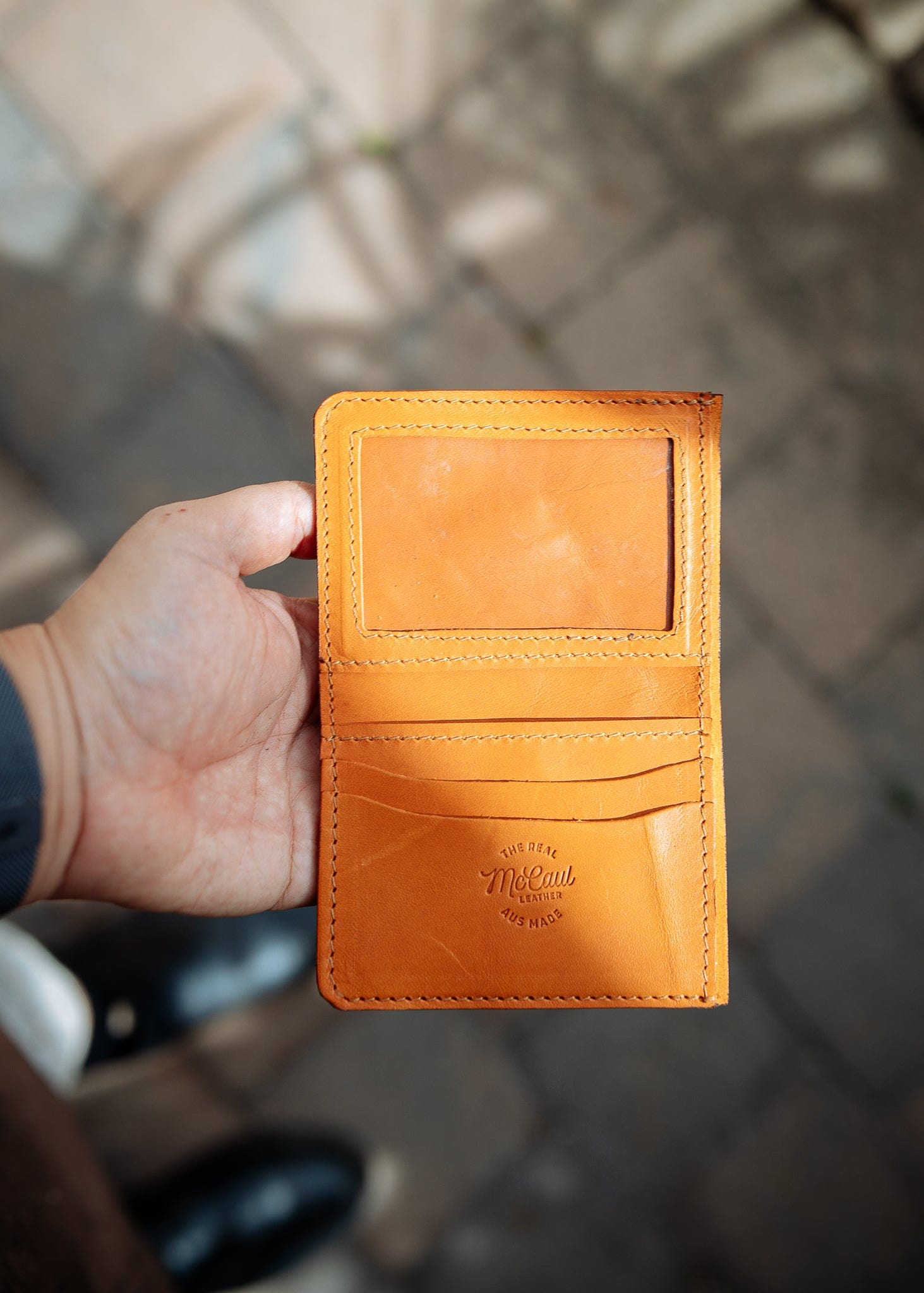 The Real McCaul Leathergoods Wallet The Matt Wallet Australian Made Australian Owned The Matt Leather Wallet Made In Australia Kangaroo Leather Wallet