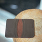 The Real McCaul Leathergoods Wallets 4 Slot Card Wallet Australian Made Australian Owned Leather 2 Card Wallet Holder Made In Australia 