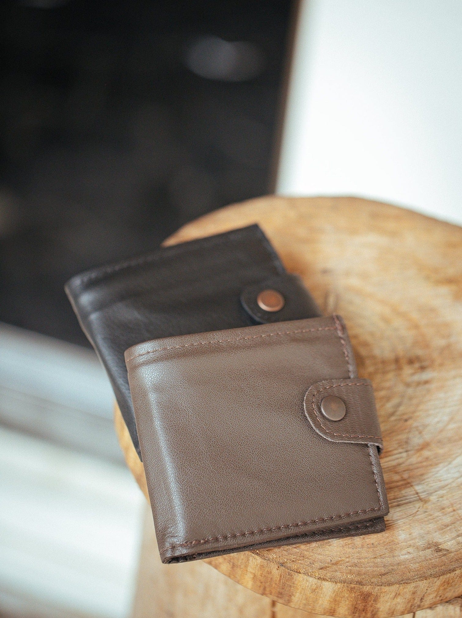 The Real McCaul Leathergoods Wallets Bifold Wallet With Coin Zip and Clip - Cowhide Australian Made Australian Owned