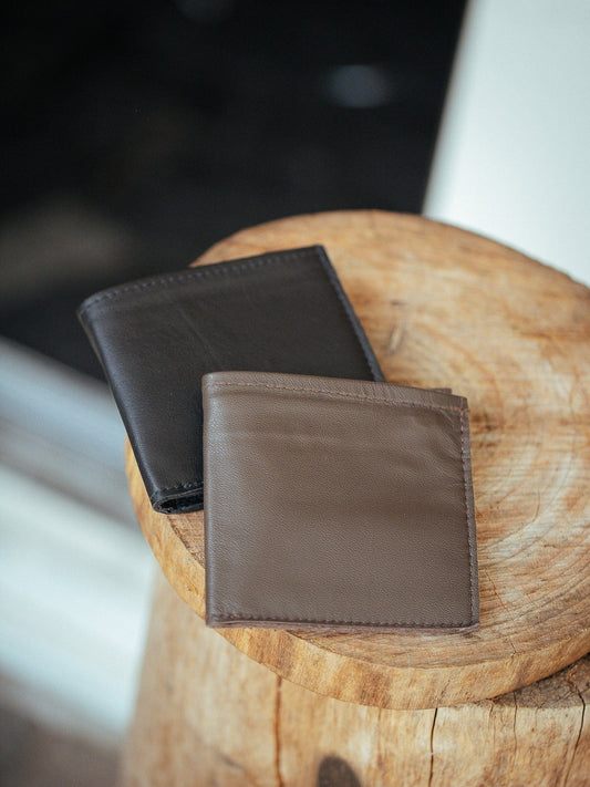 The Real McCaul Leathergoods Wallets Classic Bifold Wallet - Cowhide Australian Made Australian Owned BiFold Leather Wallet- Made In Australia