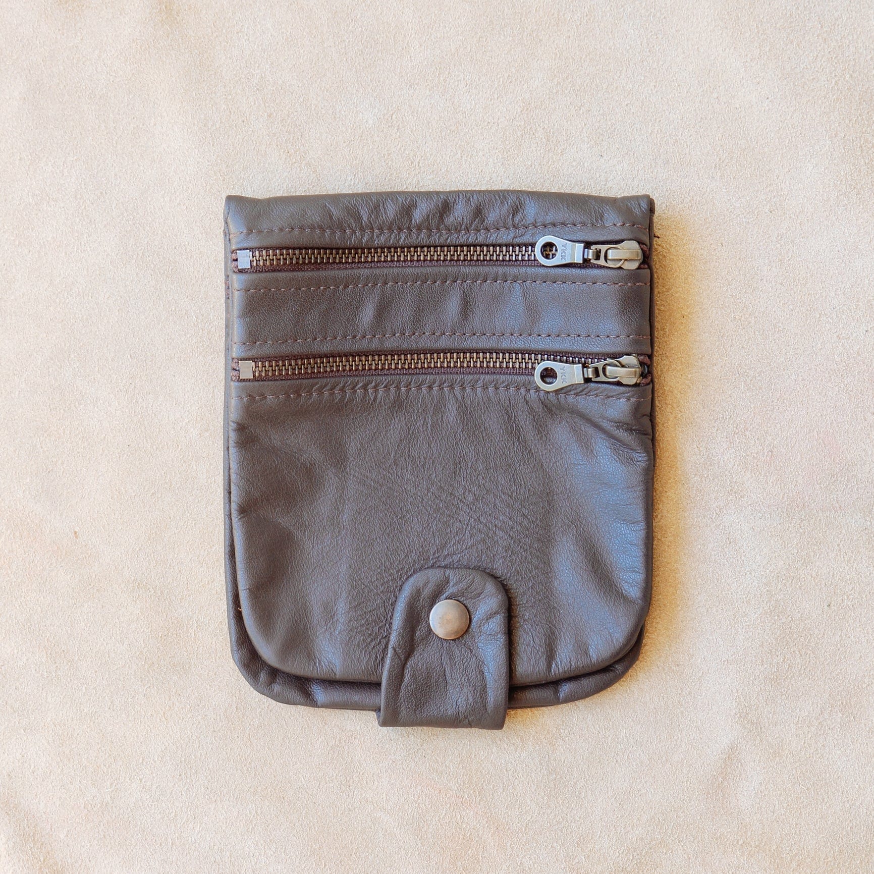 The Real McCaul Multi-Wallet Multi Wallet Belt Pouch (Cowhide) Australian Made Australian Owned Made in Australia Travel Belt Multi-Wallet (Cowhide Leather)