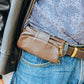The Real McCaul Multi-Wallet Multi Wallet Belt Pouch (Kangaroo) Australian Made Australian Owned Australian Made Leather Multi-Wallet Travel Belt Pouch (Kangaroo)