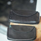 The Real McCaul Purses Black / Kangaroo / Large Phone Holder Pouch for Belt - Horizontal Australian Made Australian Owned Leather Belt Pouch for Phone/Sunglasses Australian Made