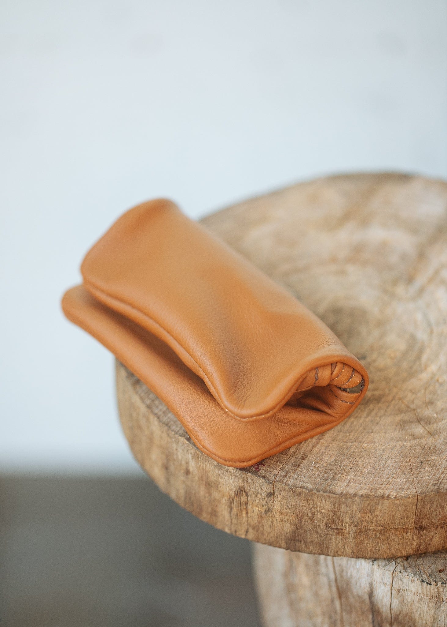 The Real McCaul Tobacco Pouches Tobacco Pouch - Cowhide Australian Made Australian Owned Leather Tobacco Pouch Australian Made Kangaroo & Cowhide Leather