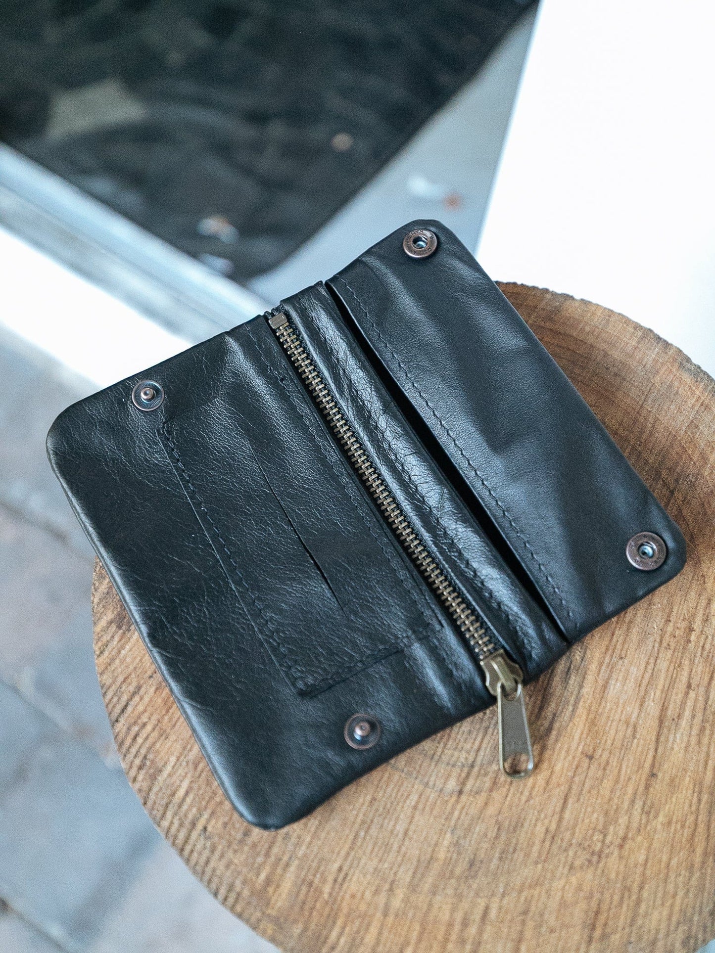 The Real McCaul Tobacco Pouches Tobacco Pouch - Kangaroo Australian Made Australian Owned Leather Tobacco Pouch Australian Made Kangaroo & Cowhide Leather
