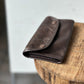 The Real McCaul Tobacco Pouches Tri Fold Tobacco Pouch - Kangaroo Australian Made Australian Owned Leather Tobacco Pouch Australian Made Kangaroo & Cowhide Leather